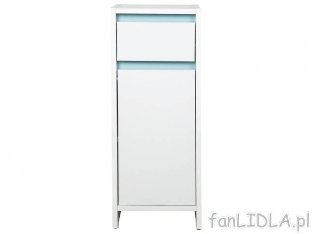 Szafka łazienkowa Livarno Living, cena 119,00 PLN 
- 32 x 80 x 28 cm (szer. x ...