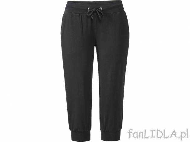Spodnie 3/4 Esmara, cena 24,99 PLN 
- rozmiary: XS-L
- 
- Hohenstein bezpieczne ...