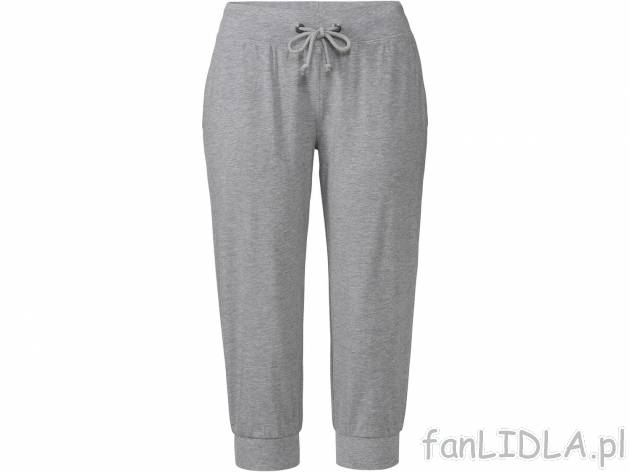 Spodnie 3/4 Esmara, cena 24,99 PLN 
- rozmiary: XS-L
- 
- Hohenstein bezpieczne ...