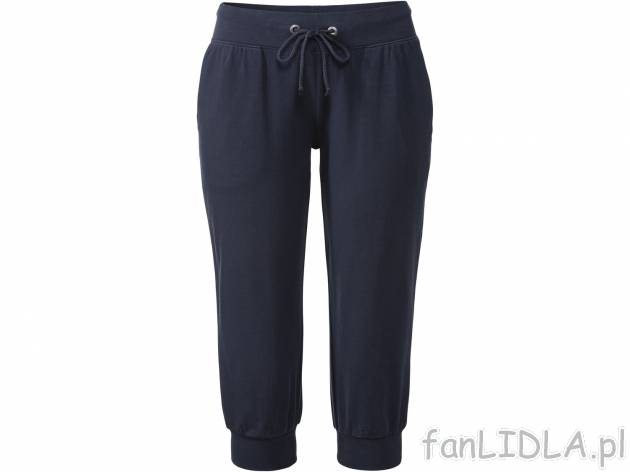 Spodnie 3/4 Esmara, cena 24,99 PLN 
- rozmiary: XS-L
- 
- Hohenstein bezpieczne ...