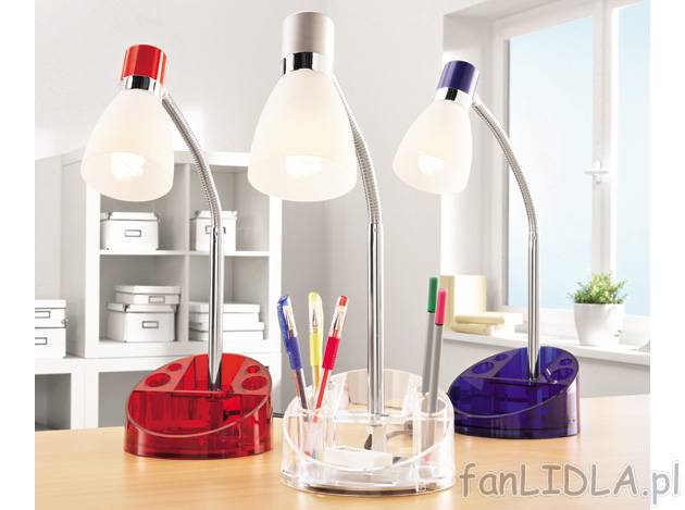 Energooszczędna lampka na biurko cena 39,99PLN
- elegancka lampka na biurko z ...