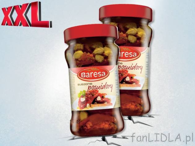 Baresa Pomidory suszone , cena 10,00 PLN za 2 x 285 g, 1 kg=33,78 PLN. 
*cena wyłącznie ...