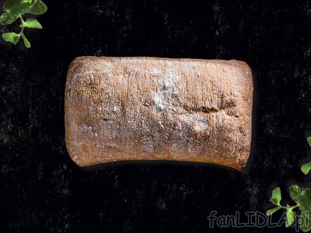 Ciabatta , cena 0,00 PLN za 80 g/1 szt., 100 g=0,74 PLN.