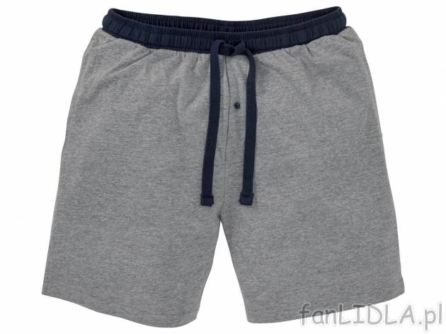 Spodenki męskie Livergy, cena 15,99 PLN 
- rozmiary: M-XXL
- Hohenstein bezpieczne ...