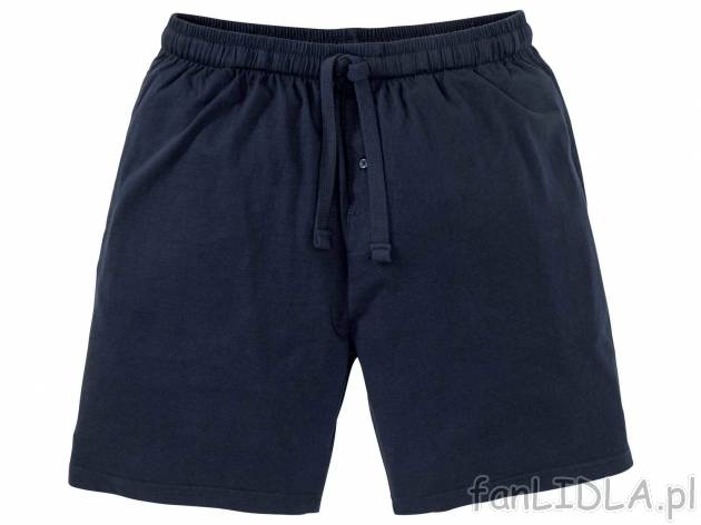 Spodenki męskie Livergy, cena 15,99 PLN 
- rozmiary: M-XXL
- 100% bawełny
- Hohenstein ...