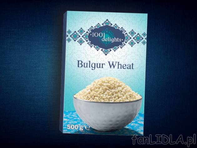 Kasza bulgur , cena 4,00 PLN za 500 g/1 opak., 1 kg=8,98 PLN.
