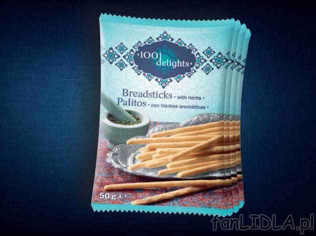 Paluszki z mieszanki przypraw z Bahart , cena 3,00 PLN za 200 g/1 opak., 100 g=2,00 PLN.