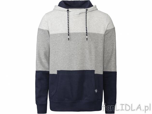 Bluza z kapturem Livergy, cena 44,99 PLN 
- rozmiary: S-XL
- Hohenstein bezpieczne ...