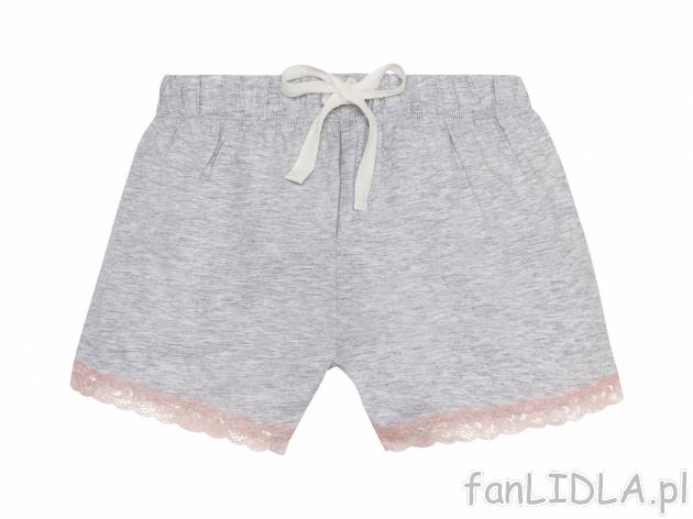 Spodenki damskie Esmara Lingerie, cena 15,99 PLN 
- rozmiary: S-L
- 98% bawełny, ...