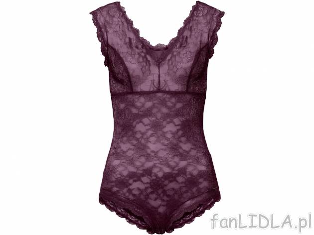 Body z koronki Esmara Lingerie, cena 34,99 PLN 
- rozmiary: S-L&nbsp;
- Hohenstein ...