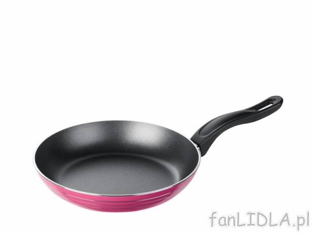 Patelnia aluminiowa 24 cm Ernesto, cena 19,99 PLN za 1 szt. 
- równomierne i szybkie ...