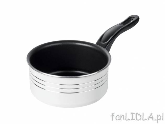 Aluminiowy rondel 16 cm Esmara, cena 17,99 PLN za 1 szt. 
- równomierne i szybkie ...