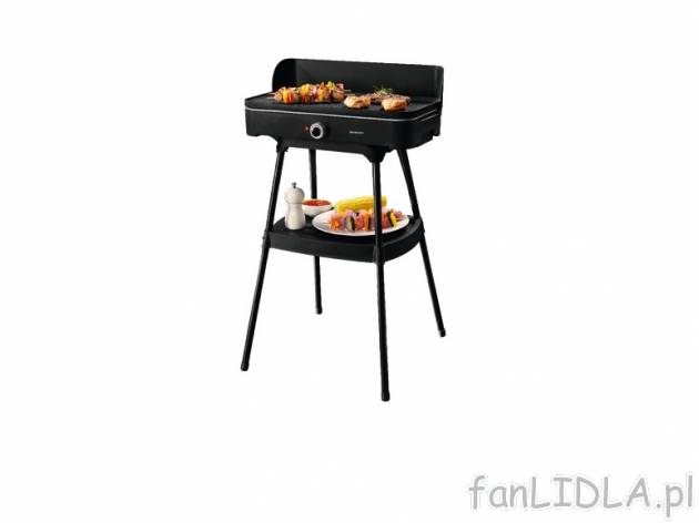 Grill elektryczny 2200 W , cena 129,00 PLN za 1 szt. 
- z powłoką zapobiegającą ...
