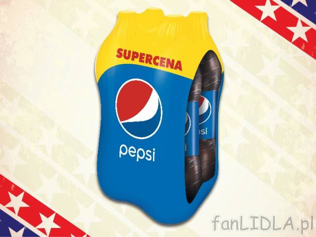 Pepsi/Mirinda/7up 4 x 2 l , cena 9,00 PLN za 4 x 2 l/1 opak., 1 l=1,25 PLN. 
*cena ...