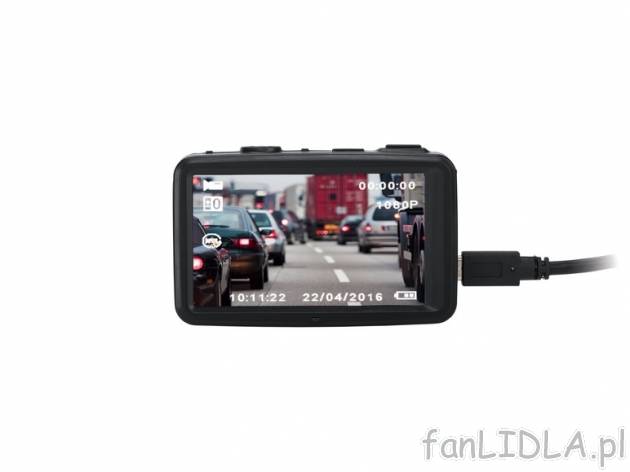 Kamera samochodowa z wyświetlaczem 2,7â , cena 159,00 PLN za 1 szt. 
- do ...