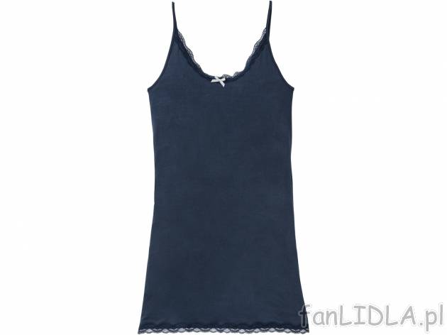 Koszula nocna z wiskozy Esmara Lingerie, cena 29,99 PLN 
- rozmiary: S-L
- 95% wiskozy ...