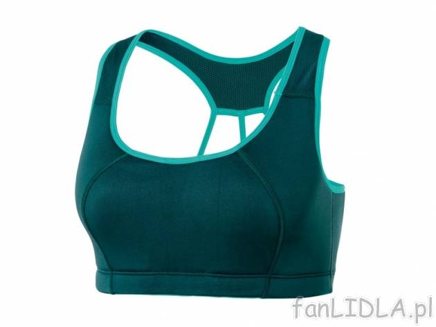 Biustonosz sportowy , cena 24,99 PLN za 1 szt. 
- rozmiary: S-L 
- 4 kolory 
- ...