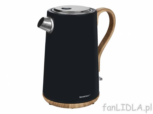 Czajnik elektryczny 2400 W Silvercrest Kitchen Tools, cena 79,90 PLN 
- dno kapslowane ...