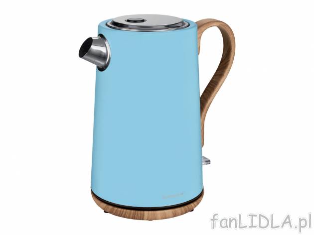 Czajnik elektryczny 2400 W Silvercrest Kitchen Tools, cena 79,90 PLN 
- dno kapslowane ...