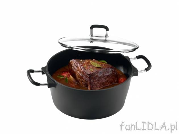Garnek z odlewu aluminiowego śred. 28 cm - TANIEJ Ernesto, cena 0,00 PLN za 
- ...