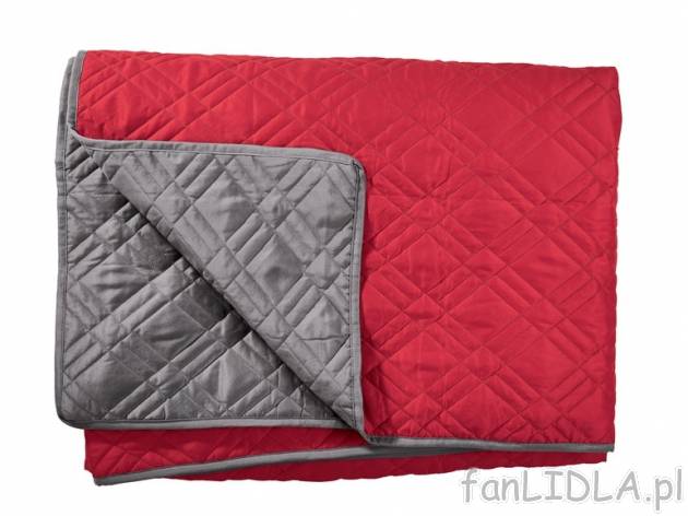 Dwustronna narzuta na łóżko 210 x 280 cm Meradiso, cena 99,00 PLN za 1 szt. 
- ...