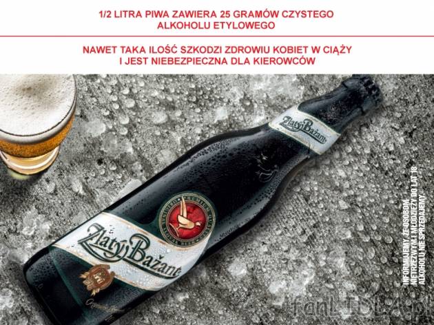 Złoty Bażant , cena 3,00 PLN za 500 ml/1 but., 1 l=6,98 PLN.  
różne rodzaje