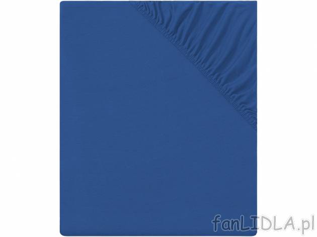 Prześcieradło z jerseyu z gumką, 90-100 x 200 cm Meradiso, cena 24,99 PLN 
- ...