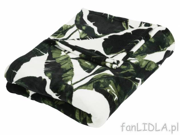 Koc z mikrowłókna 150 x 200 cm Meradiso, cena 24,99 PLN 
- miękki i przyjemny ...