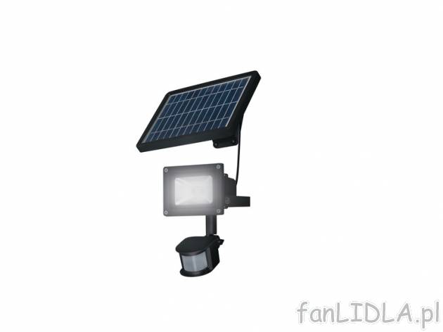 Reflektor solarny z czujnikiem ruchu , cena 129,00 PLN za 1 szt. 
- silny polikrystaliczny ...