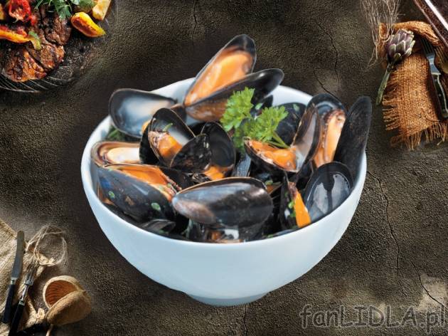 Małże świeże , cena 12,00 PLN za 1 kg/1 opak.