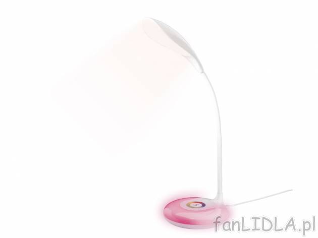 Lampa stołowa LED, 5 W Livarno Lux, cena 59,90 PLN 
OSZCZĘDNOŚĆ ENERGII AŻ ...