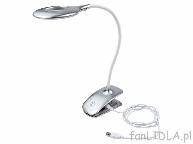 Lampa stołowa LED, 5 W Livarno Lux, cena 59,90 PLN 
OSZCZĘDNOŚĆ ENERGII AŻ ...