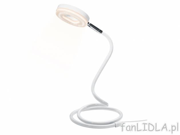 Lampa stołowa LED, 5 W Livarno Lux, cena 59,90 PLN 
OSZCZĘDNOŚĆ ENERGII AŻ ...
