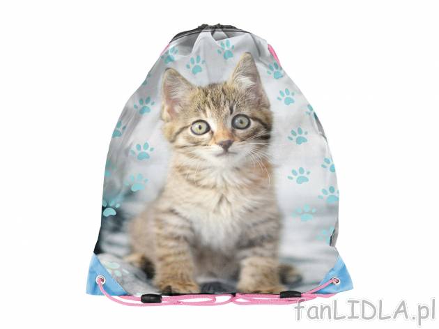 Worek na wf , cena 4,99 PLN  
-  38 x 34 cm