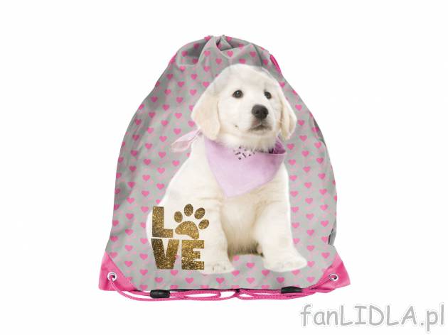 Worek na wf , cena 4,99 PLN  
-  38 x 34 cm
