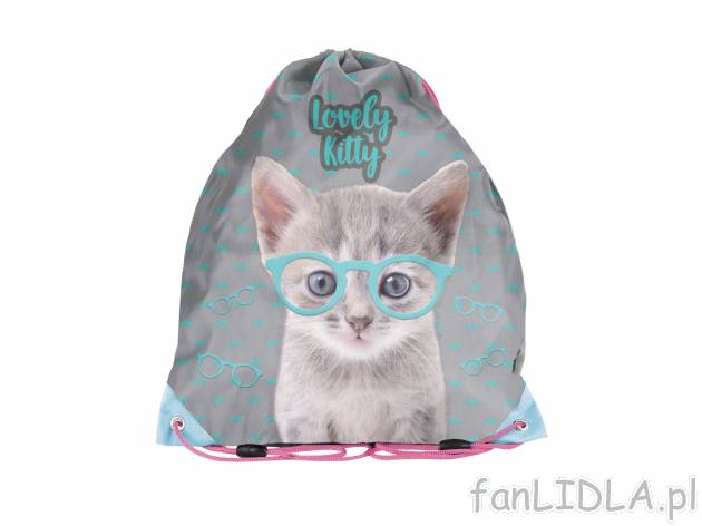 Worek na wf , cena 4,99 PLN  
-  38 x 34 cm