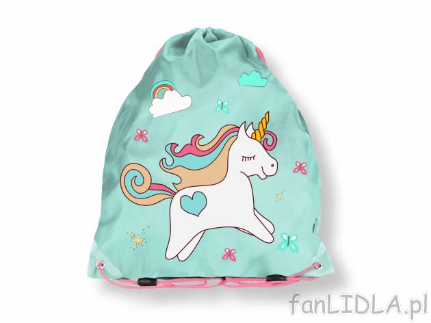 Worek na wf , cena 4,99 PLN  
-  38 x 34 cm