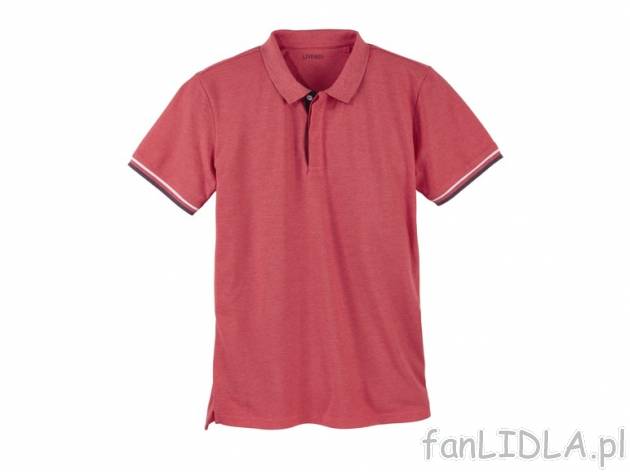 Koszulka polo Livergy, cena 24,99 PLN za 1 szt. 
- 4 wzory 
- rozmiary: S - XXL ...