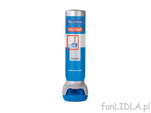 Dezodorant do butów , cena 9,99 PLN za 1 opak.= 100 ml 
-      doskonale odświeża buty