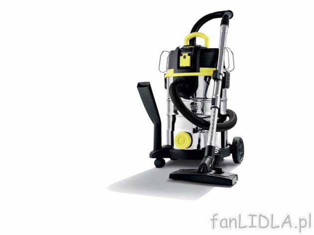 Odkurzacz do pracy na mokro i sucho 1500 W Parkside, cena 349,00 PLN za 1 szt. 
- ...