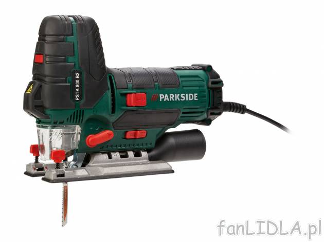 Wyrzynarka sieciowa 800 W Parkside PSTK 800 B2, cena 89,00 PLN 
- funkcja dmuchawy ...