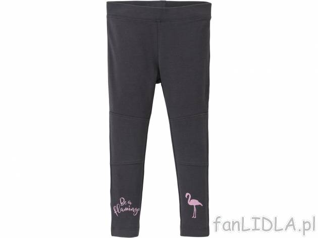 Jegginsy dziewczęce Lupilu, cena 12,99 PLN 
- 95% bawełny, 5% elastanu (creora&reg;)
- ...