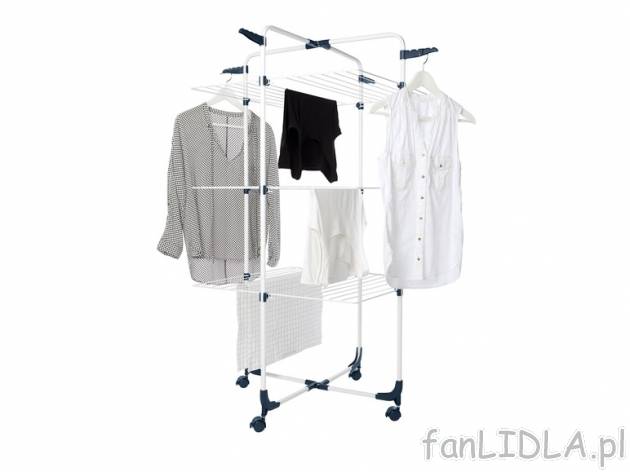Suszarka do bielizny AquaPur, cena 69,90 PLN za 1 szt. 
- 4 odchylane uchwyty na ...