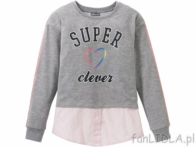 Bluza Pepperts, cena 19,99 PLN 
- wysoka zawartość bawełny
- d&oacute;ł ...