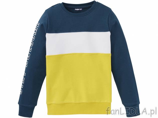 Bluza Pepperts, cena 19,99 PLN 
- wysoka zawartość bawełny
- rozmiary: 122-164
- ...