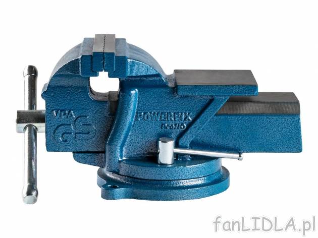 Imadło Powerfix, cena 89,90 PLN 
- wymienne szczęki mocujące z utwardzonej stali
- ...