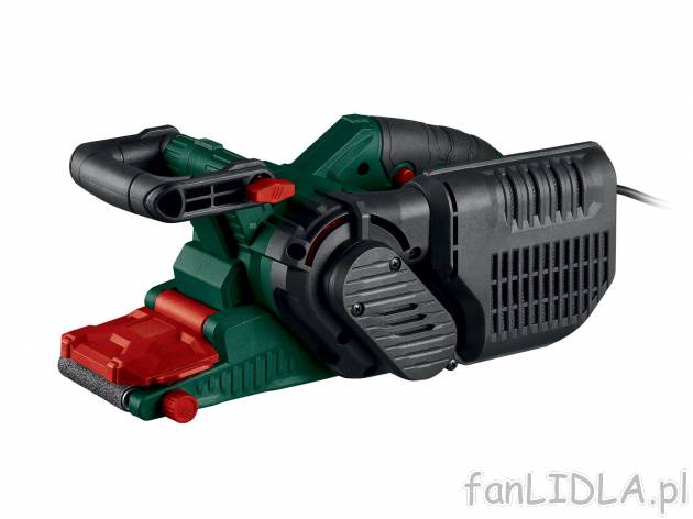 Szlifierka taśmowa 600 W Parkside, cena 119,00 PLN 
- wąska rolka czołowa do ...