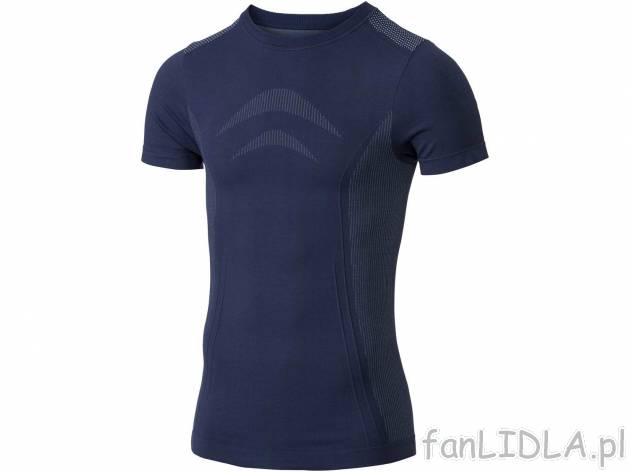 Koszulka bezszwowa Crivit, cena 19,99 PLN 
- rozmiary: M-XL
- materiał odprowadzający ...
