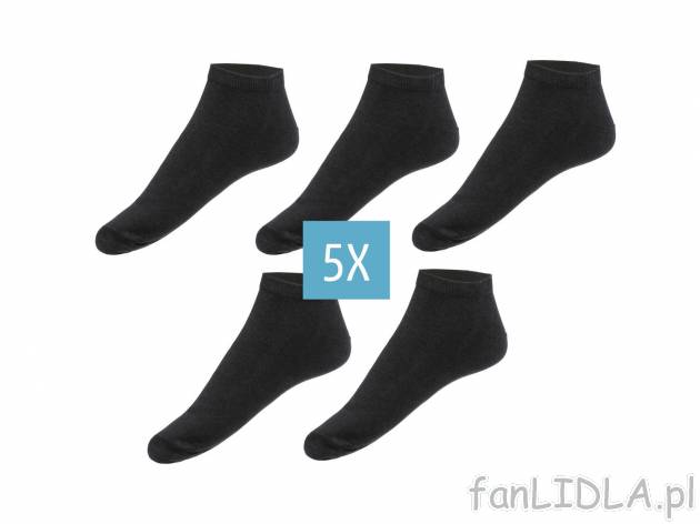 Skarpety, 5 par Livergy, cena 14,99 PLN 
- rozmiary: 39-46
- Lycra
- Oeko-Tex Standard ...
