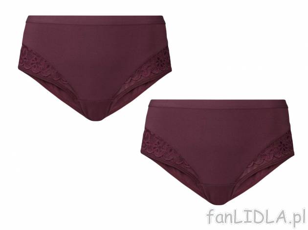 Majtki, 2 pary* Esmara Lingerie, cena 9,99 PLN 
- rozmiary: S-L
- Hohenstein bezpieczne ...